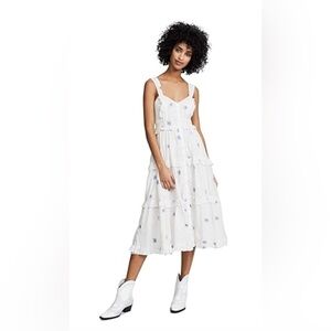 free people daisy chain midi dress